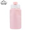 Silicone Collapsible Water Bottle with Lanyard