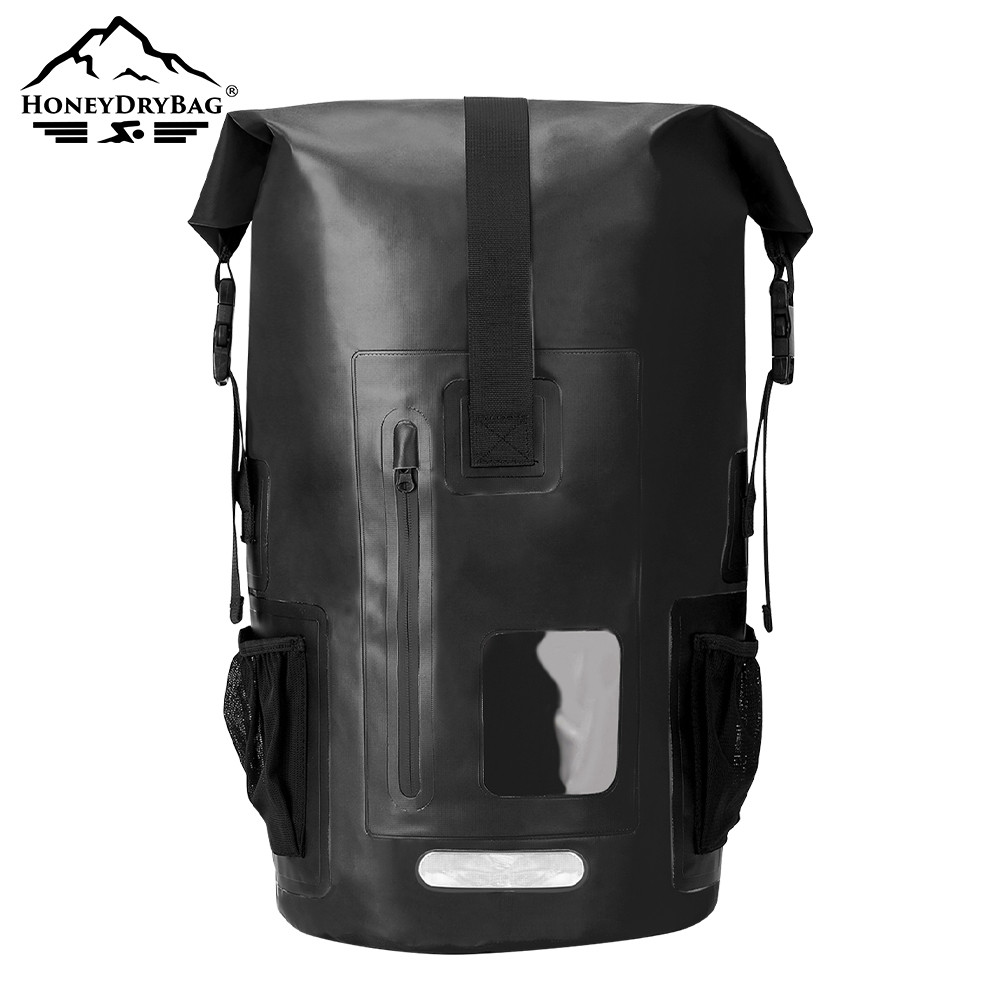 Perfect for water sports and all types of activities, the 25 Litre Waterproof Backpack protects your gear from water, sand, dirt, and dust.