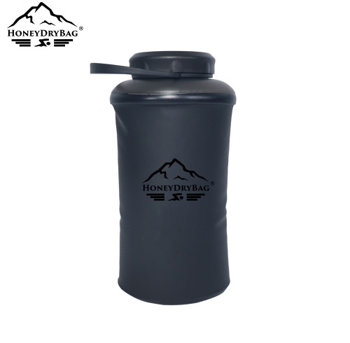 1L Portable Outdoor Collapsible Sports TPU Soft Water Bottle Flexible Reusable Travel Water Bottle Running Water Bottle