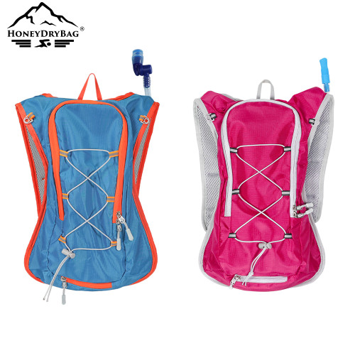 Custom Outdoor Sports Marathon Hiking 1L 3L 5L Water Bag Lightweight Hydration Pack Multi-functional Trail Running Vest