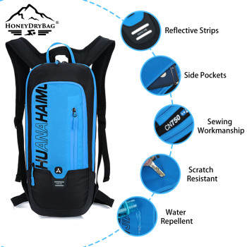 Multisport Hydration Backpack | 1L 3L 5L | Hands-Free for Running, Cycling & Hiking with Secure Zippered Storage