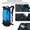 Lightweight 1L 3L 5L Water Bladder Backpack for Sports-Running Hiking Cycling Climbing with Zipp