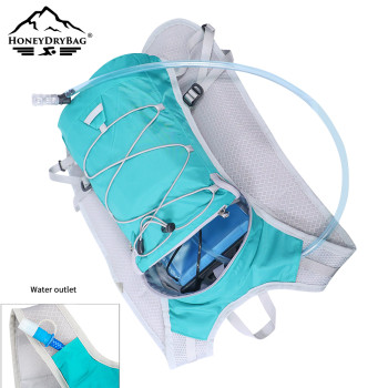 2024 Custom Outdoor Ultralight Multifunctional Foldable nylon backpack waterproof Rucksack Dry Bag Running vest hydration