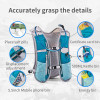 Hot selling Outdoor Sports Marathon Hiking 5.5L Lightweight Backpack Hydration Pack Multi-functional Trail Running Vest
