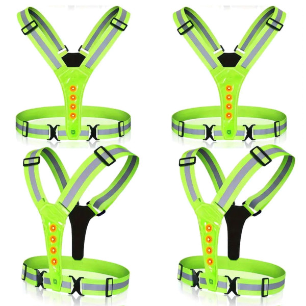 The latest trend of reflective vest running backpacking vest outdoor sports vests