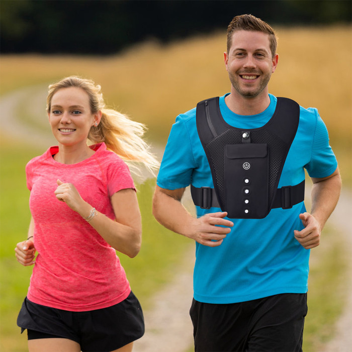 2025 Lightweight multifunctional chest gear Running vest Running backpack Men's waterproof chest bag