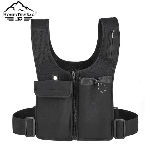 New Mens Outdoor Sports Rucksack Marathon Mobile Phone Pouch Bag Vest Suitable for cycling Hiking