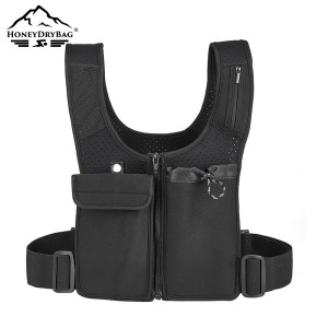 2024 New Mens Outdoor Sports Rucksack Marathon Mobile Phone Pouch Bag Vest Suitable for cycling Hiking