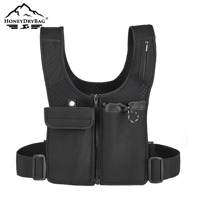New Mens Outdoor Sports Rucksack Marathon Mobile Phone Pouch Bag Vest Suitable for cycling Hiking
