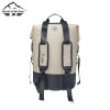 Double Buckle Two Tone Waterproof Backpack with Mesh Pockets