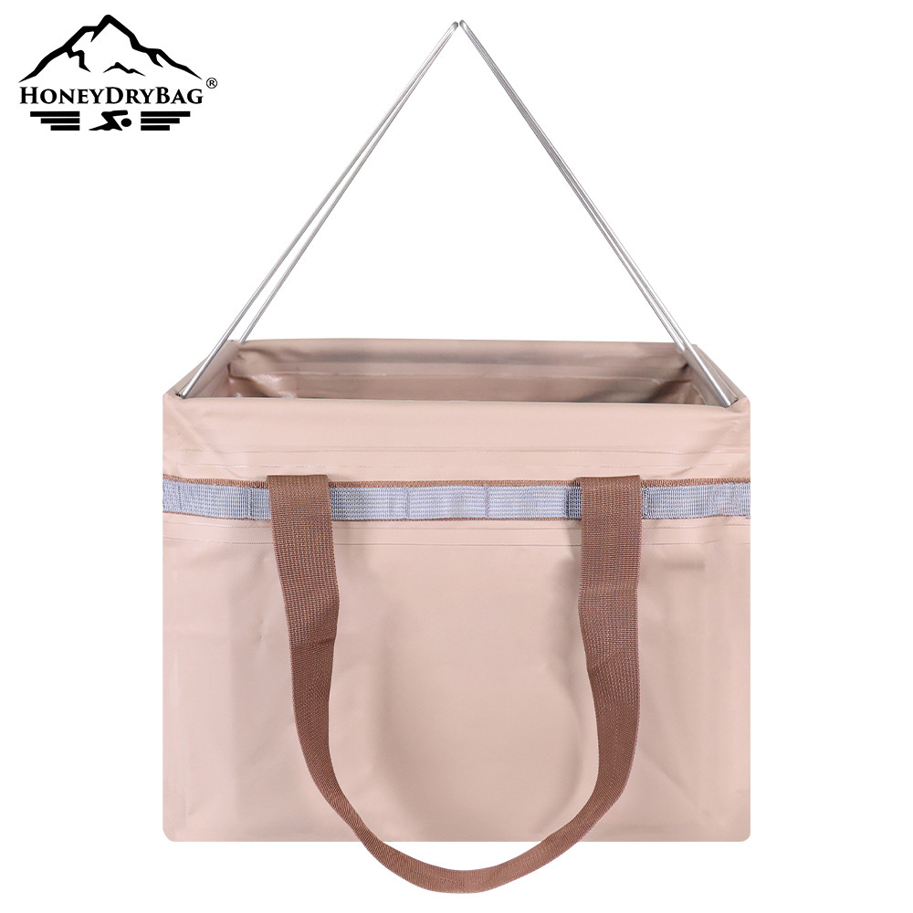square foldable water bucket