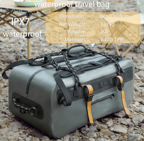 Custom Logo PVC Waterproof Hiking Dry Food Bag for Outdoor Sports Backpacks