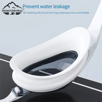 Adult Competition Fashionable Sports Swimming Goggles Men No Leaking Anti Fog Silicone Swim Goggles