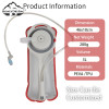 2025 Custom Running Hiking Cycling Water Backpack (1 Litre Bladder)