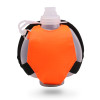 Running Water Bottle Handheld for Riding Climbing Sport 200ml Mini Water Bottle Feature Foldable Ball Design