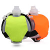 Running Water Bottle Handheld for Riding Climbing Sport 200ml Mini Water Bottle Feature Foldable Ball Design