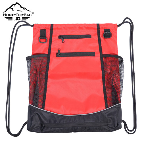 Wholesale Polyester Waterproof Dust Bags Non Woven Travel Drawstring Shoe Bags