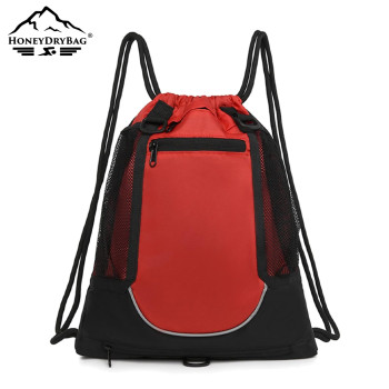 Wholesale Polyester Waterproof Dust Bags Non Woven Travel Drawstring Shoe Bags