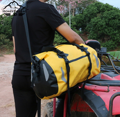 Backpack Lightweight 30L 500D PVC Canvas Camping Hiking Fishing  Camping Waterproof Bag