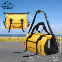 Backpack Lightweight 30L 500D PVC Canvas Camping Hiking Fishing  Camping Waterproof Bag