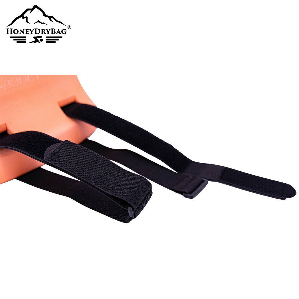 The SMB can be wrapped up neatly when not in use with the velcro.