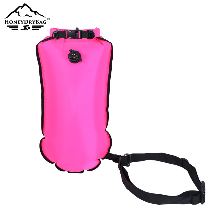 Hot Selling Thickened Inflatable Watertight Swim Buoy Float Storage Waterproof PVC Triathlon Buoy