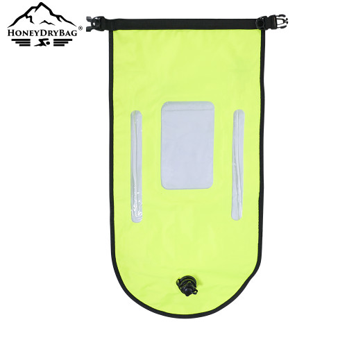 Ultra-Light Ultralight Dry Bag with Safety Buoy Mini Swim Tow Bubble Float for Open Water Swimming