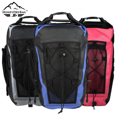 2025 PVC Hiking Portable Folding Travelling Camping Backpack Outdoor Picnic Waterproof Rucksack