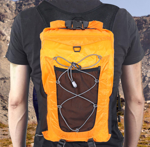 Custom Lightweight Foldable Travel Backpack Bag Bag Ultralight Hiking Vest Foldable Canvas Rucksacks