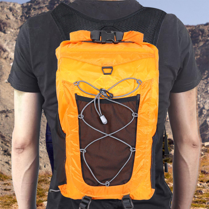 Custom Lightweight Foldable Travel Backpack Bag Bag Ultralight Hiking Vest Foldable Canvas Rucksacks