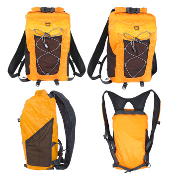 Custom Lightweight Foldable Travel Backpack Bag Bag Ultralight Hiking Vest Foldable Canvas Rucksacks