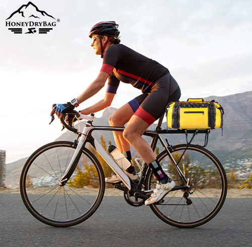 Customised Outdoor Roll Top Dry Backpack for Hiking & Camping, Waterproof with Large Capacity