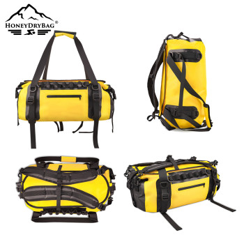 Customised Outdoor Roll Top Dry Backpack for Hiking & Camping, Waterproof with Large Capacity