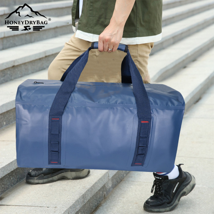 Waterproof Dry Duffel Bag PVC Collapsible for Beach Motorcycle Travel Gym Multi-function Bag