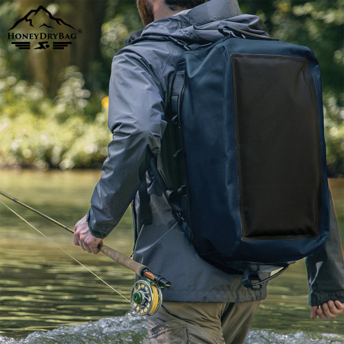 Large Tarpaulin Outdoor Weekend Travel Rucksack Gym Duffel Bag Backpack Technical Waterproof