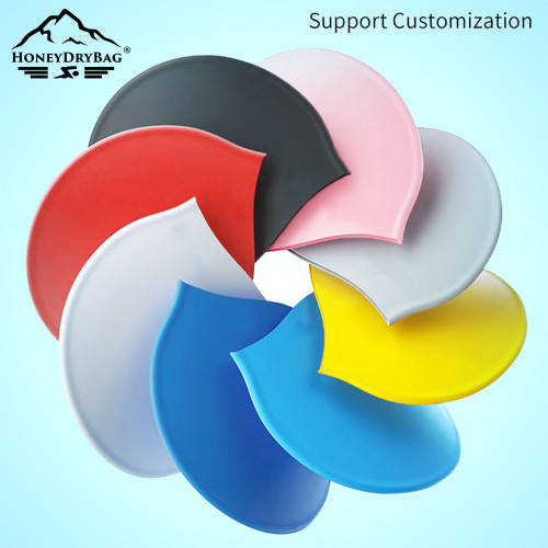 Factory Direct Competition Swimming Cap High Elasticity Silicone Swimming No Resistance Swimming Cap