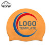 Factory Direct Competition Swimming Cap High Elasticity Silicone Swimming No Resistance Swimming Cap
