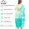 Short Sleeve Beach Towel Shawl Bathrobe Microfibre Sweat Absorbent Adult Quick Dry Clothes