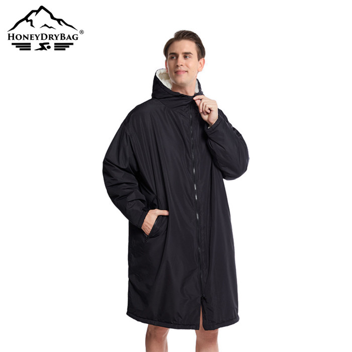 Custom Logo Waterproof Swim Parka Jacket for Fashion Wear Best Quality Plain Swim Parka Long Jacket
