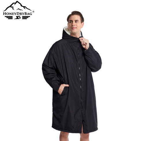 Custom Logo Waterproof Swim Parka Jacket for Fashion Wear Best Quality Plain Swim Parka Long Jacket