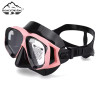 Factory Wholesale Adult Wide View Anti-fog Anti-UV Freedom Diving Goggles Snorkel Set Goggles