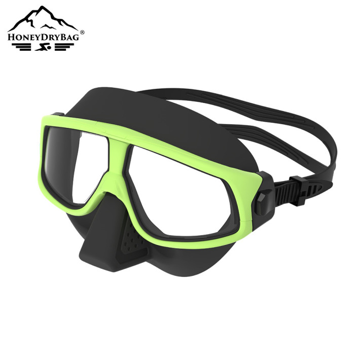 Hot Sale Silicone Gear Scuba Diving Mask Equipment Snorkel Adults Diving Goggles Freediving Mask