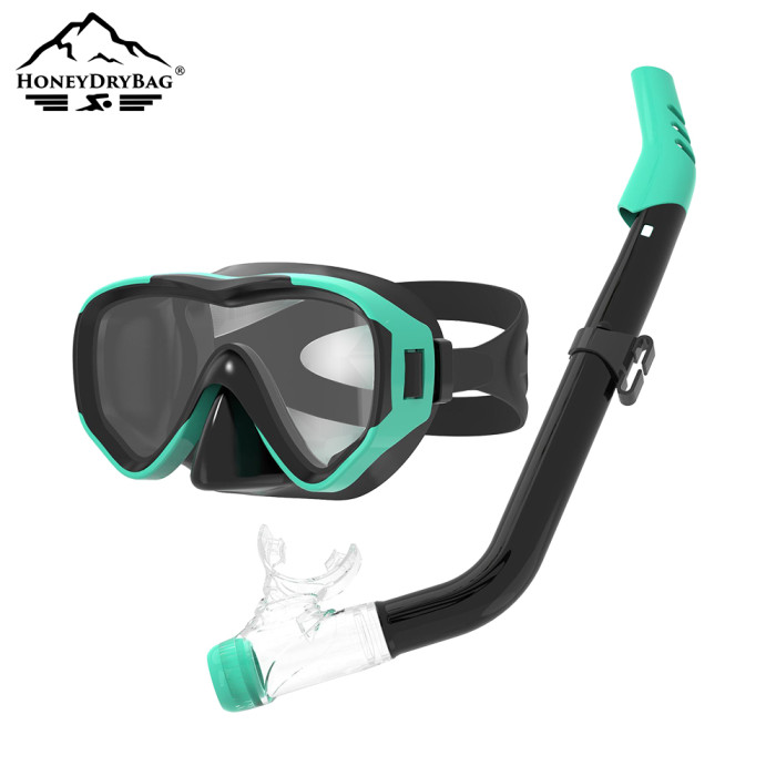 Professional HD Full Dry Diving Mask Adult Diving Goggles Underwater Ocean Diving Mask