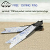 2025 Wholesale Price Silicone Snorkeling Equipment Hot Sale Swimming Freediving Fin Set