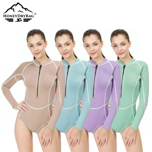Custom SBR UV Protective Wetsuit Long Diving Surfing Suit for Snorkelling & Swimming