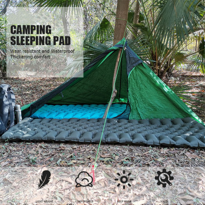 Compact Self-Inflating Sleep Pad Warm Waterproof & Portable for Outdoor Adventures