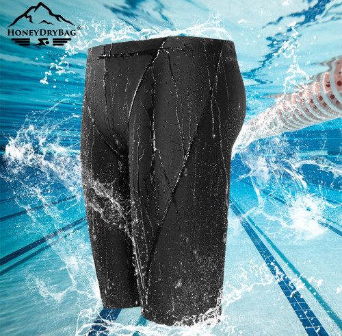 2025 Men's Swim Trunks Quick Dry Board Shorts Elastic Nylon Swimming Beachwear