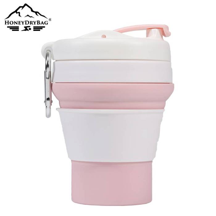 Multiple capacities Collapsible Silicone Water Bottle Foldable Sports Kettle For Camping Hiking