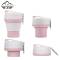 Multiple capacities Collapsible Silicone Water Bottle Foldable Sports Kettle For Camping Hiking
