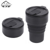 Large Capacity Collapsible Silicone Water Bottle Foldable Sports Kettle For Camping Hiking